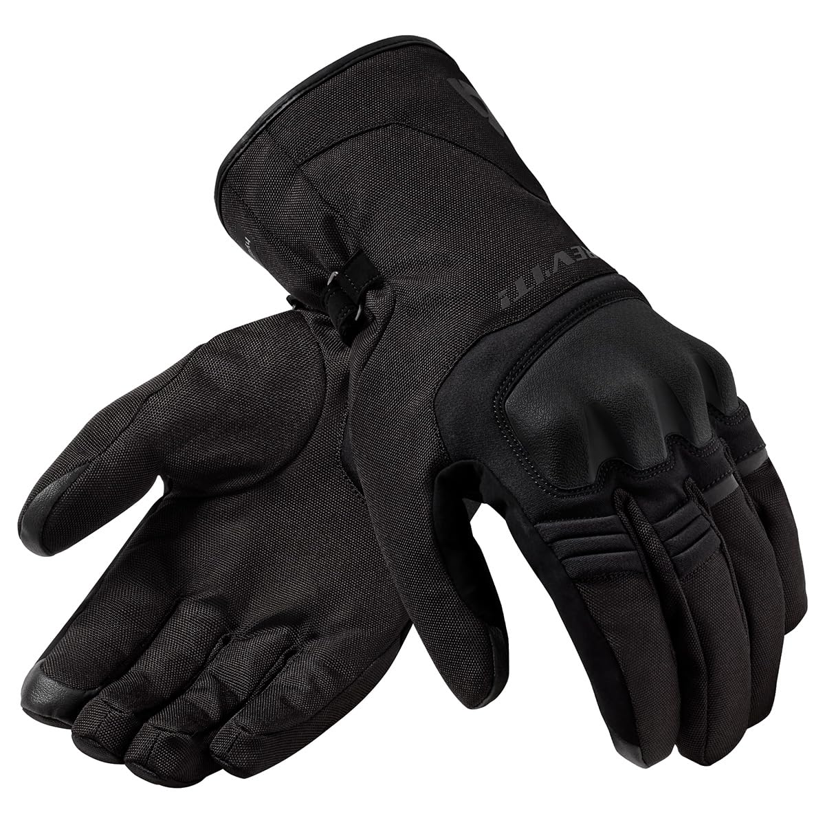 Revit Lava H2O WP Guanti moto invernali, nero, M