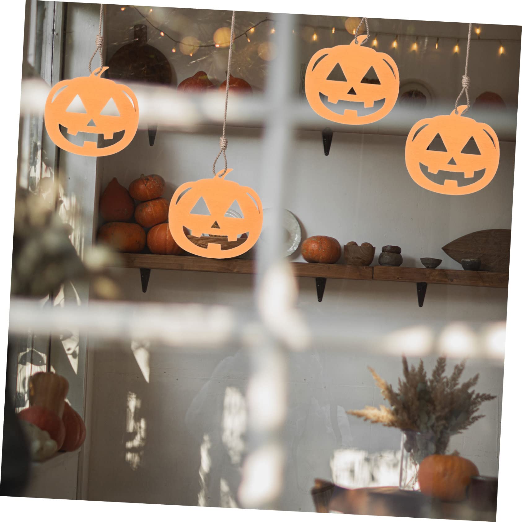 NUOBESTY 40pezzi Decorazioni Halloween Zucche Per Accessori Per Per Camera Dei e Decorazioni Festive