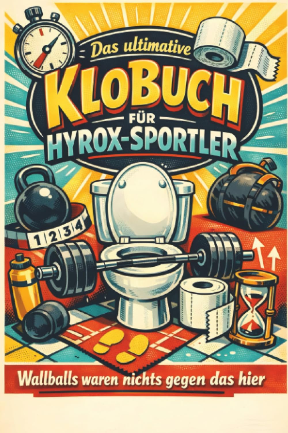 Das ultimative Klobuch für Hyrox-Sportler: Wallballs waren nichts gegen das hier. Lustiges Geschenk mit Lifehacks, Fun Facts und Geschichten