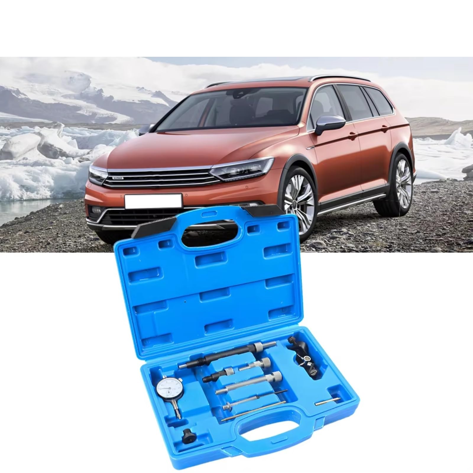 Set Strumenti La Messa In Fase Motore Cintura Distribuzione Pompa Carburante Ripristina Strumento Indicatore Temporizzazione Statico Compatibile Con Land Per Rover Perno bloccaggio del tenditore