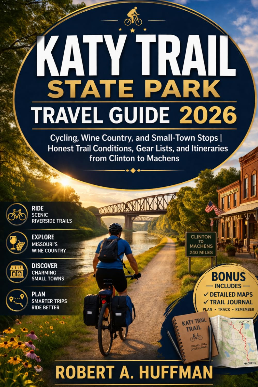 KATY TRAIL STATE PARK TRAVEL GUIDE 2026: Cycling, Wine Country, and Small-Town Stops | Honest Trail Conditions, Gear Lists, and Itineraries from Clinton to Machens