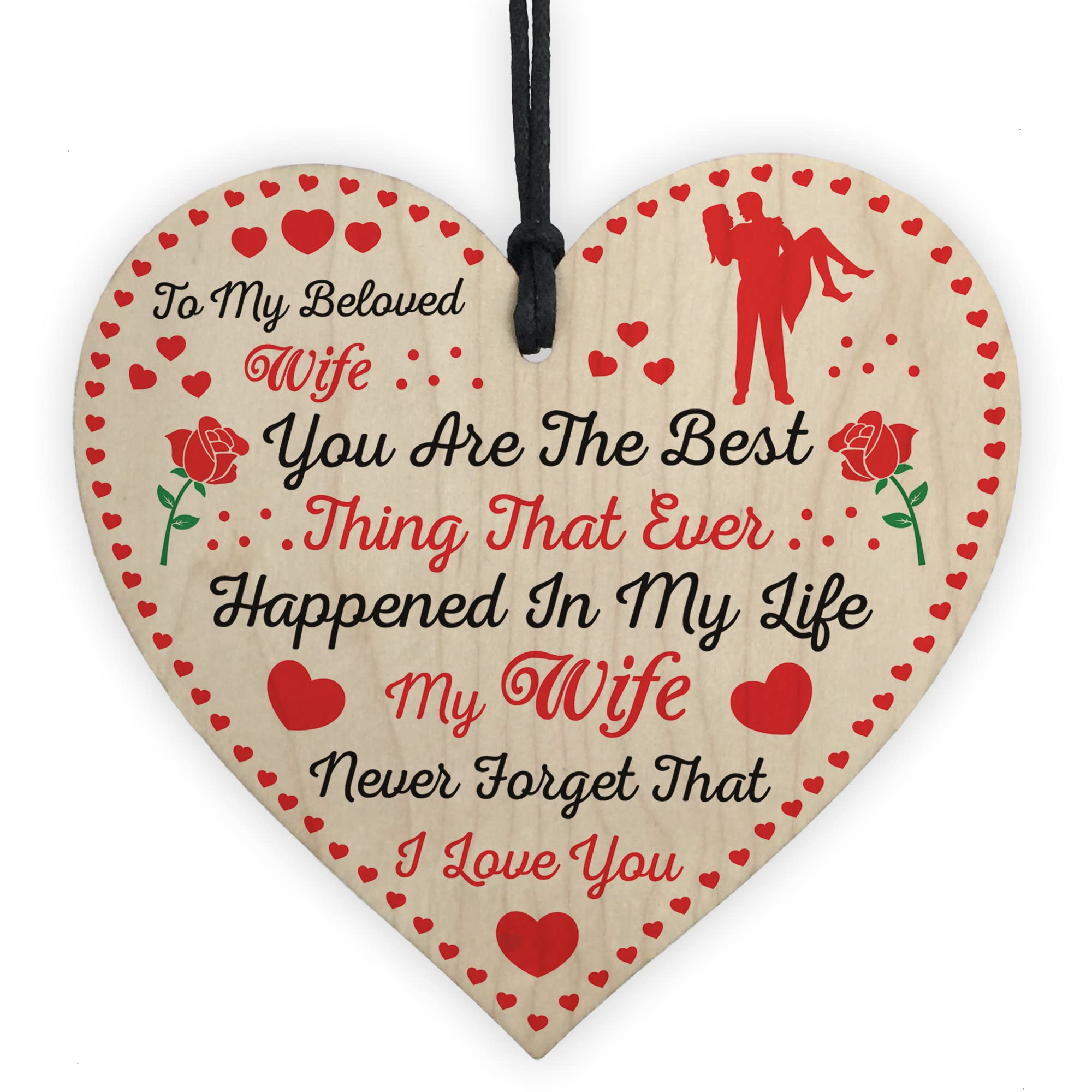 Red Ocean Gifts for Wife on Valentines Birthday Romantic Anniversary Wedding Gifts for Wife from Husband Presents for Wife Valentine Gifts for Her