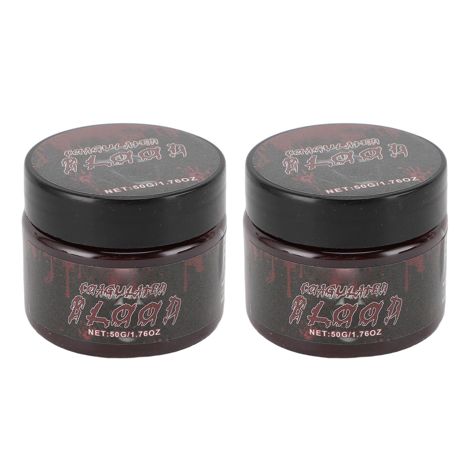 Coagulated Blood Gel Makeup Enlivens Events for Festive Makeup Material