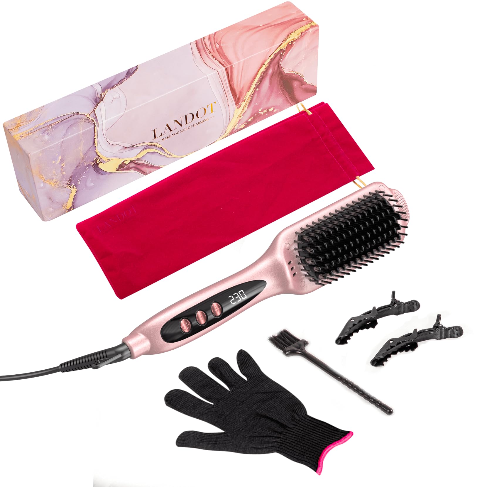 Hair Dryer Dual Voltage Hair Straightener Brush Buy 4in1 Travel