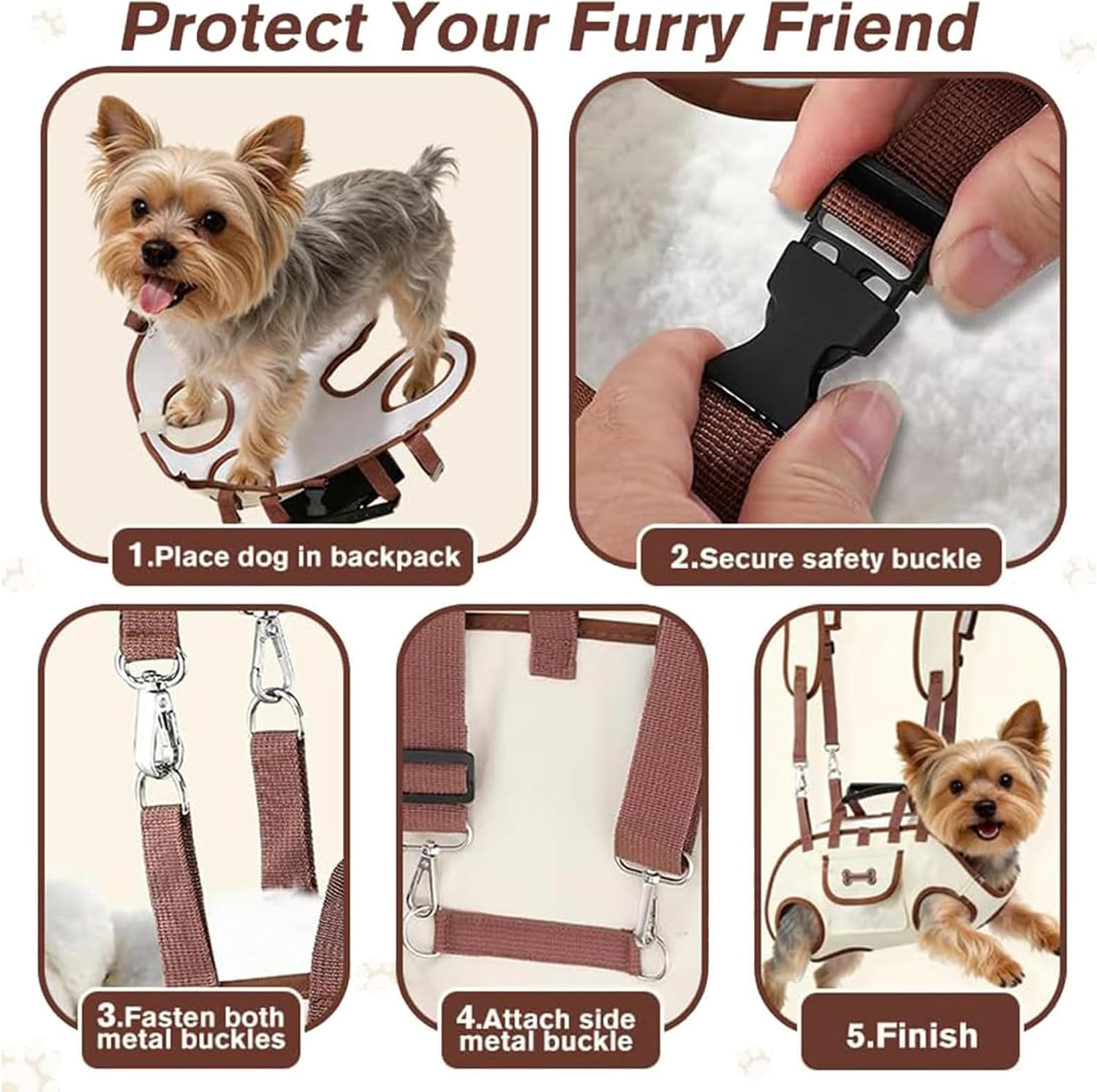 Outdoor Pet Multifunctional Crossbody Bag, 2026 New Small Dog and Cat Carrier, Hands-Free Shoulder Sling, Adjustable Strap