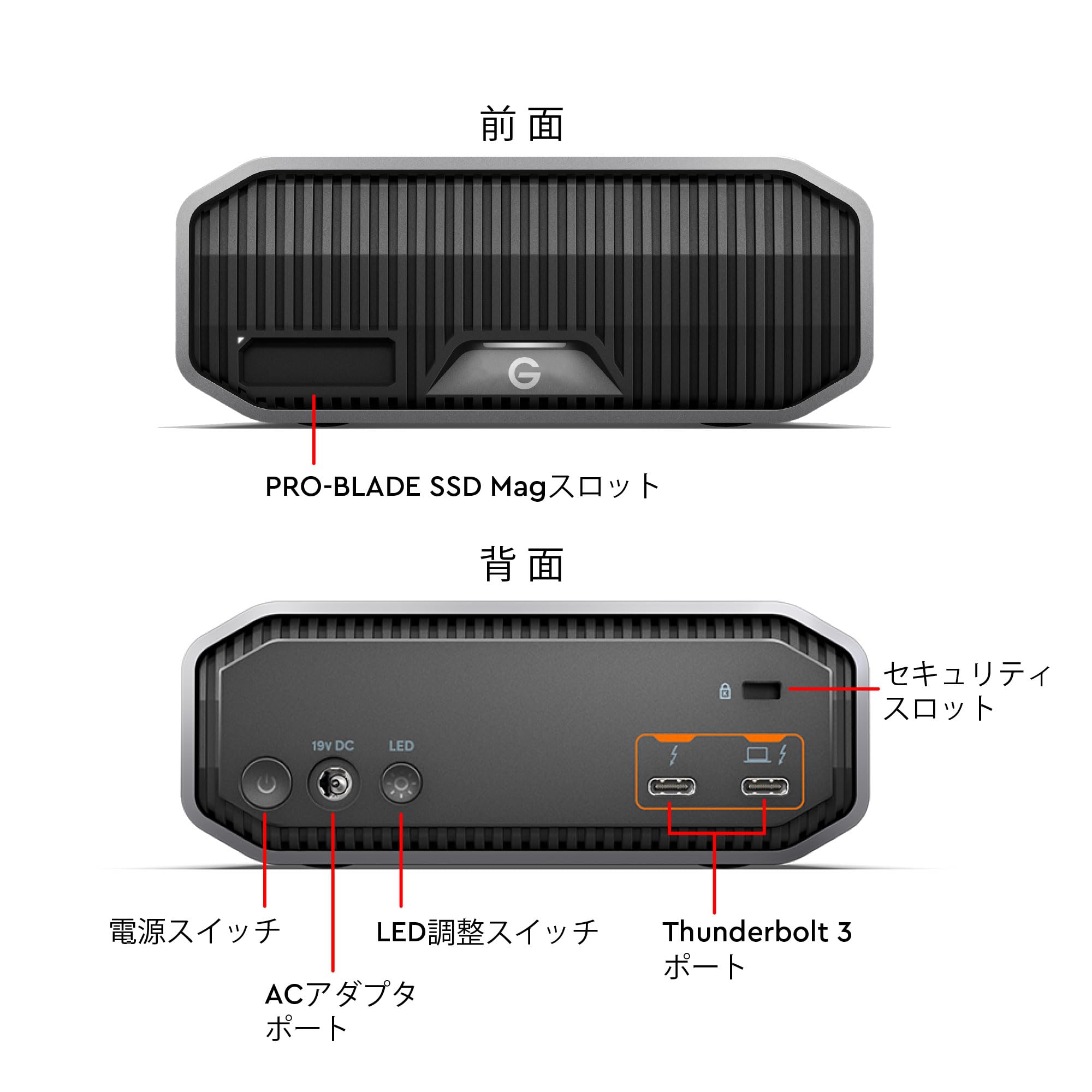Amazon | G-DRIVE 外付けHDD 18TB G-DRIVE PROJECT Mac向け 