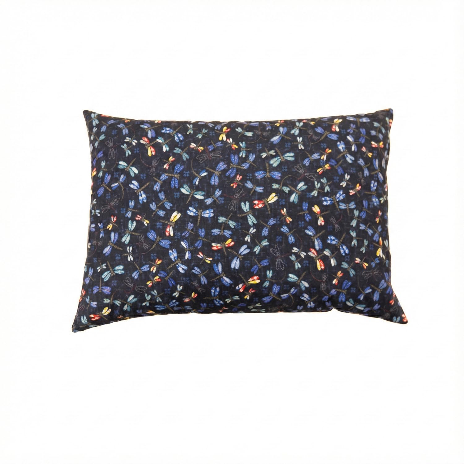 Buckwheat Hull Pillow, Dragonfly Blue