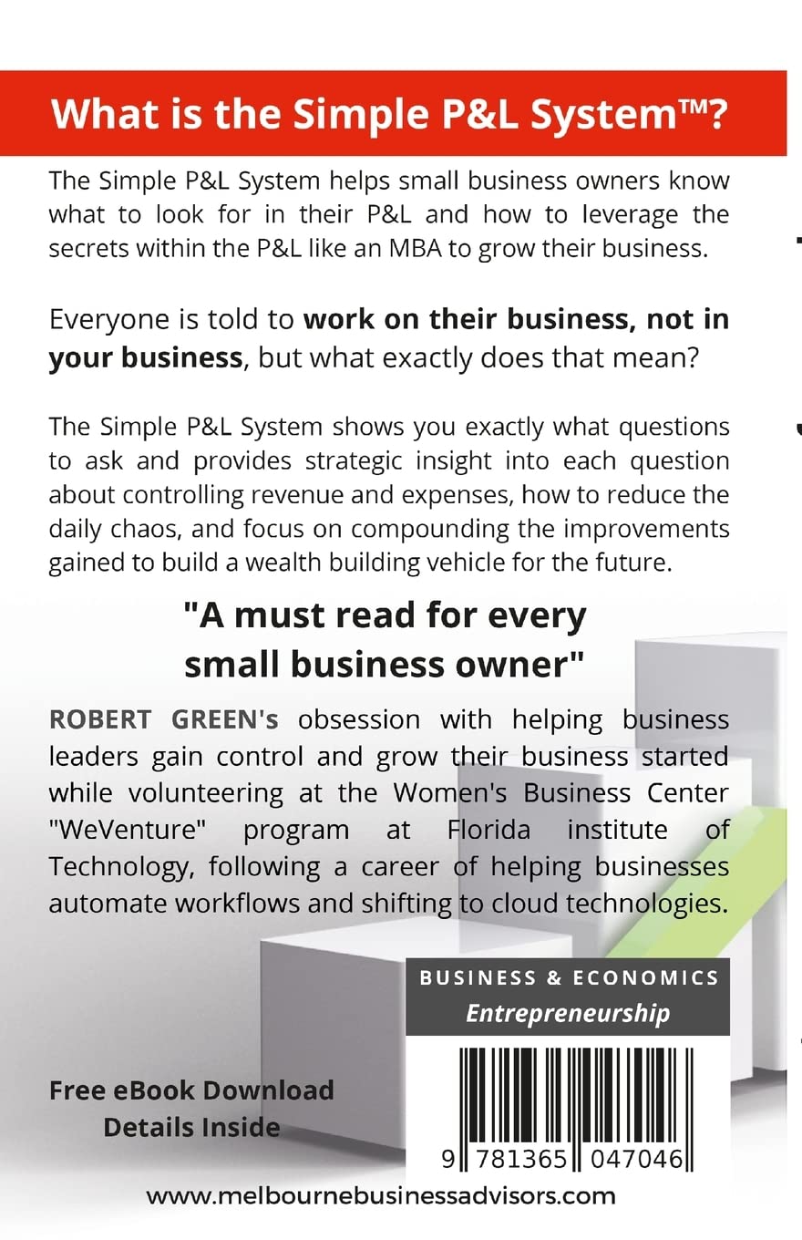 The Simple P&L System: How to Leverage Your P&L Like an MBA