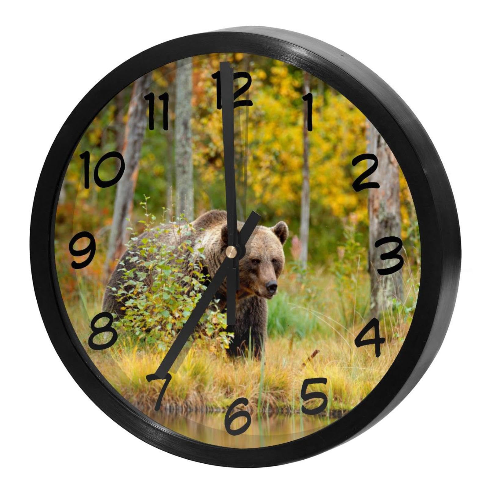 Horloge murale silencieuse pour éliminer le bruit du tic-tac dans la chambre et le bureau