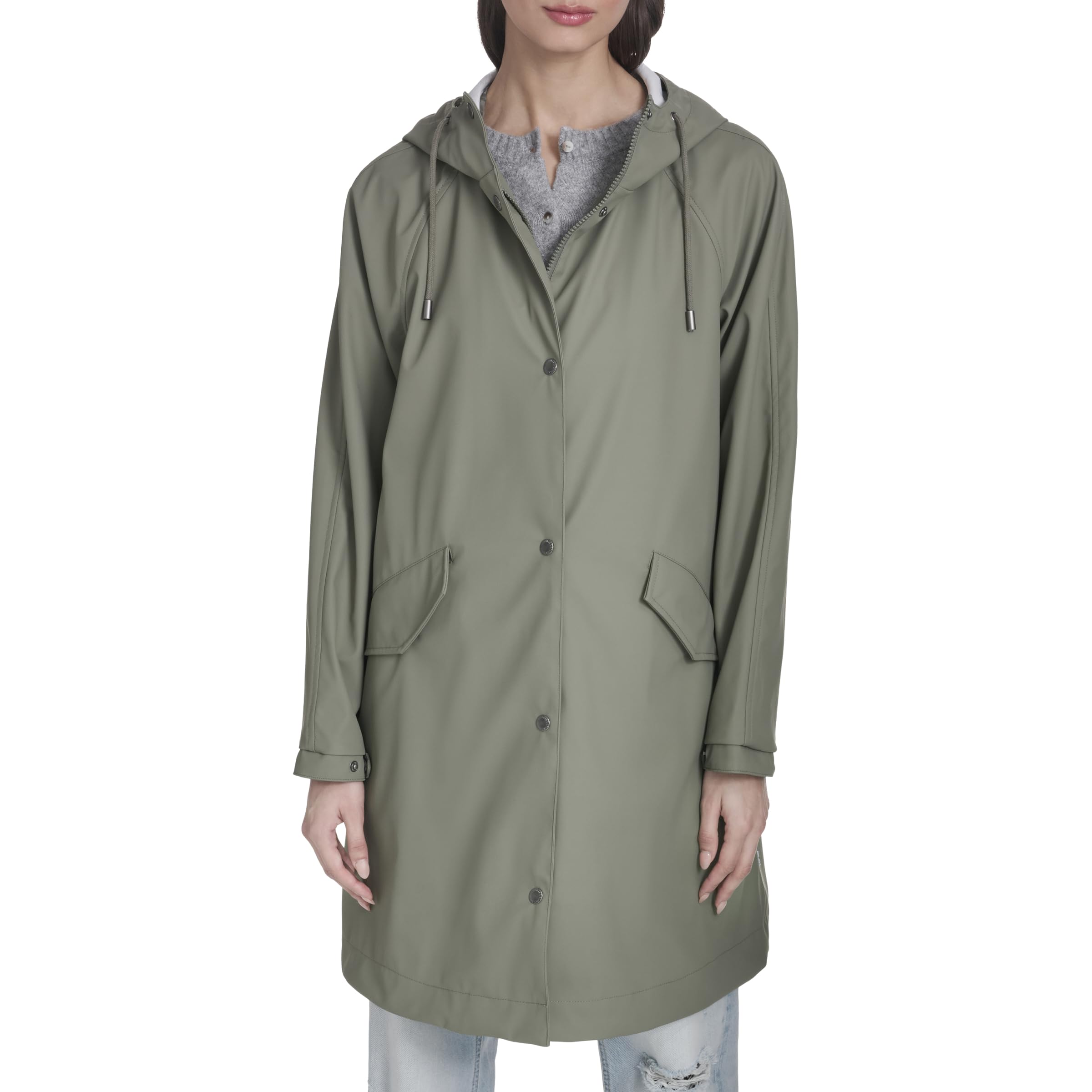 Levi's Women's Raglan Sleeve Rain Jacket