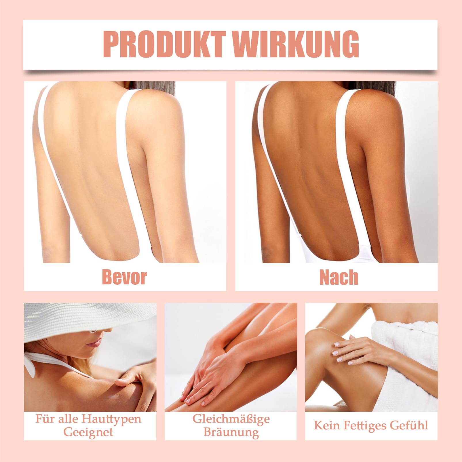 Krople do opalania, 60 ml, krople do naturalnego zwiększenia melaniny, krople brązujące do twarzy i ciała, bezpieczne i skuteczne samoopalacze, długotrwałe opalanie