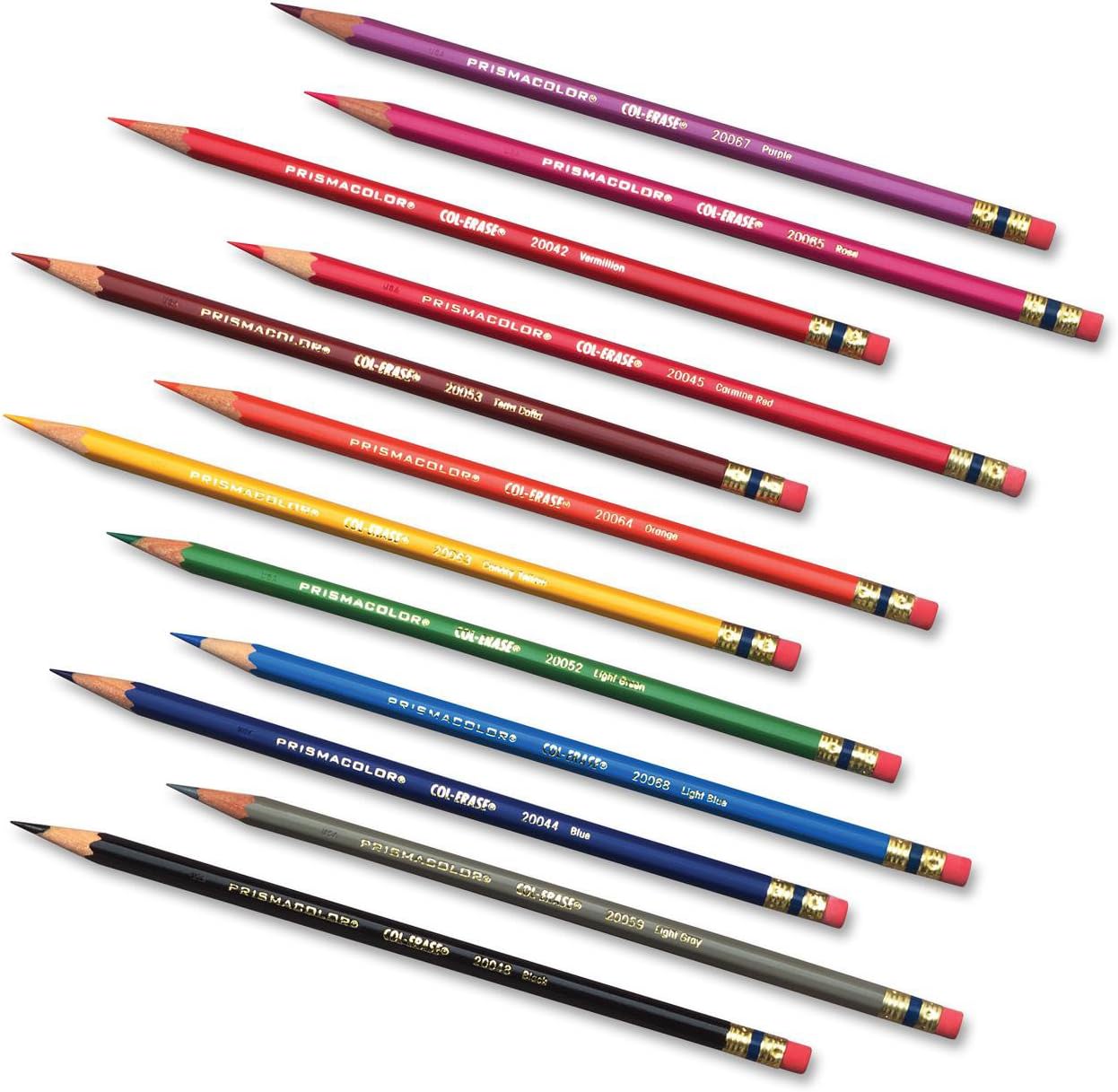 Prismacolor Col-Erase Erasable Colored Pencil, Brown (20043)