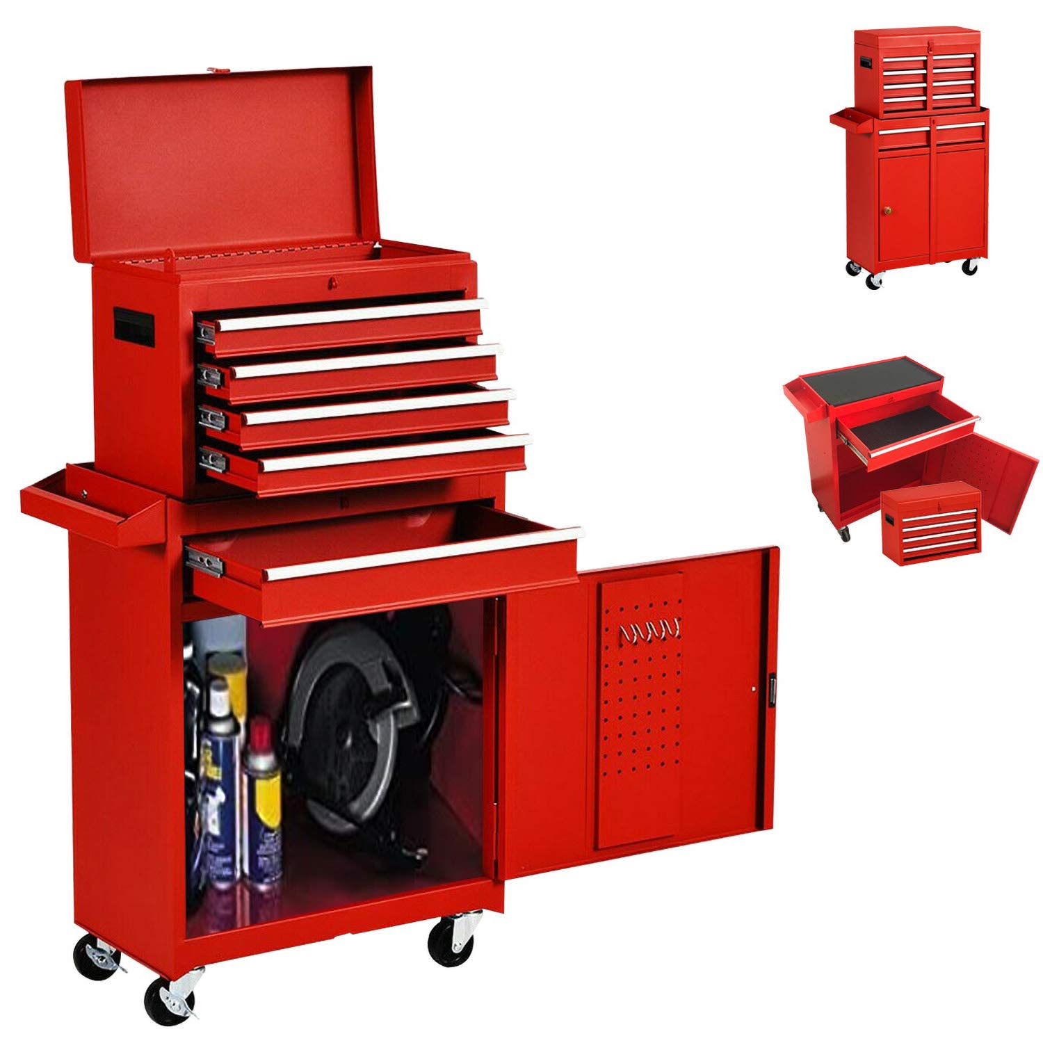 Buy Large Tool Chest,Rolling Tool Chest, Tool Chest with Wheels, Large