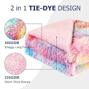 Rainbow Blankets For Kids | Soft Fleece & Flannel Throws