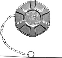 Vista 1 de Tapa de combustible diesel de aluminio sin bloqueo nominal de 3 1/2" para internacionales seleccionados