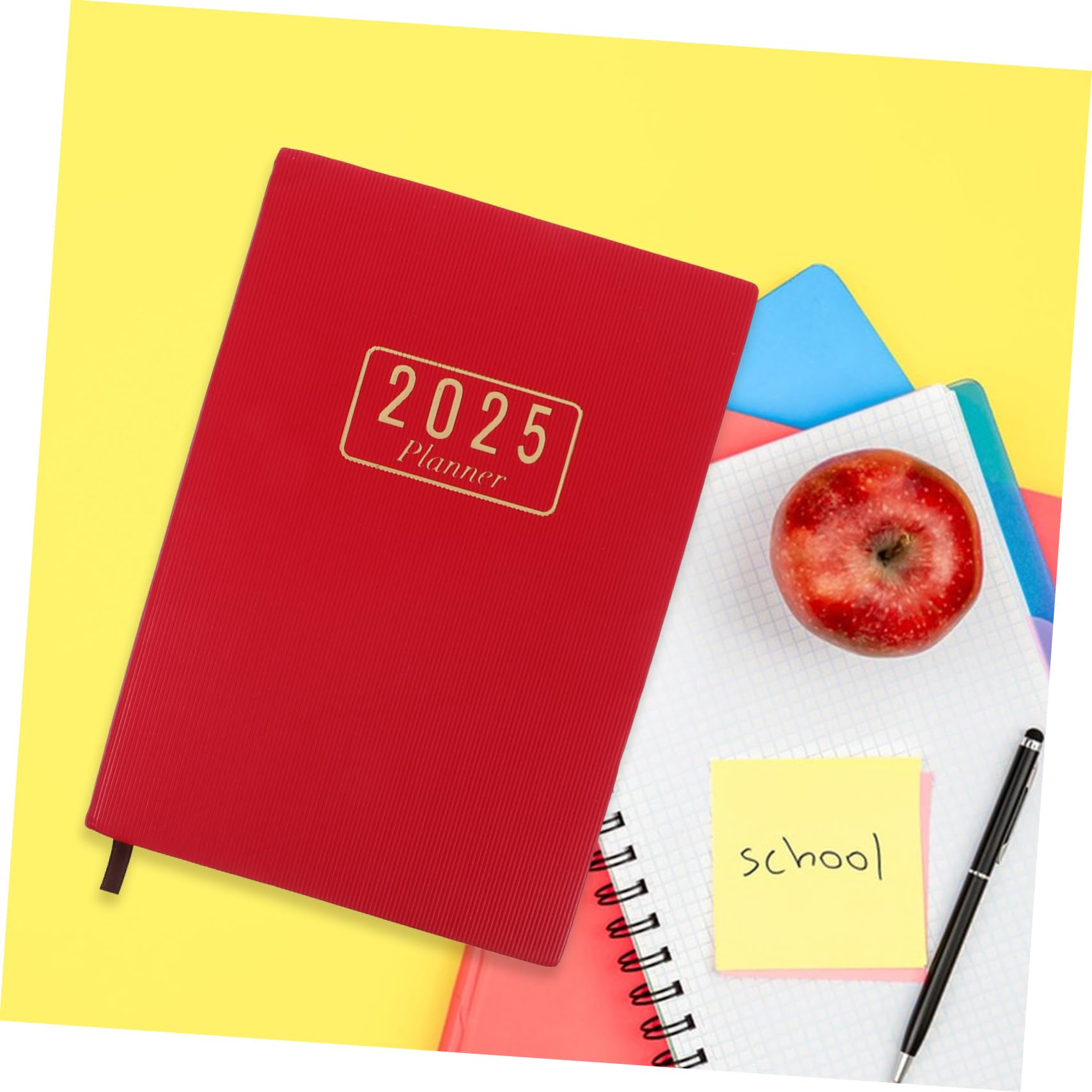 2 Set Planner Mensile e Giornaliero con Adesivi Indice Mese Notebook Accademico per e Organizzazione