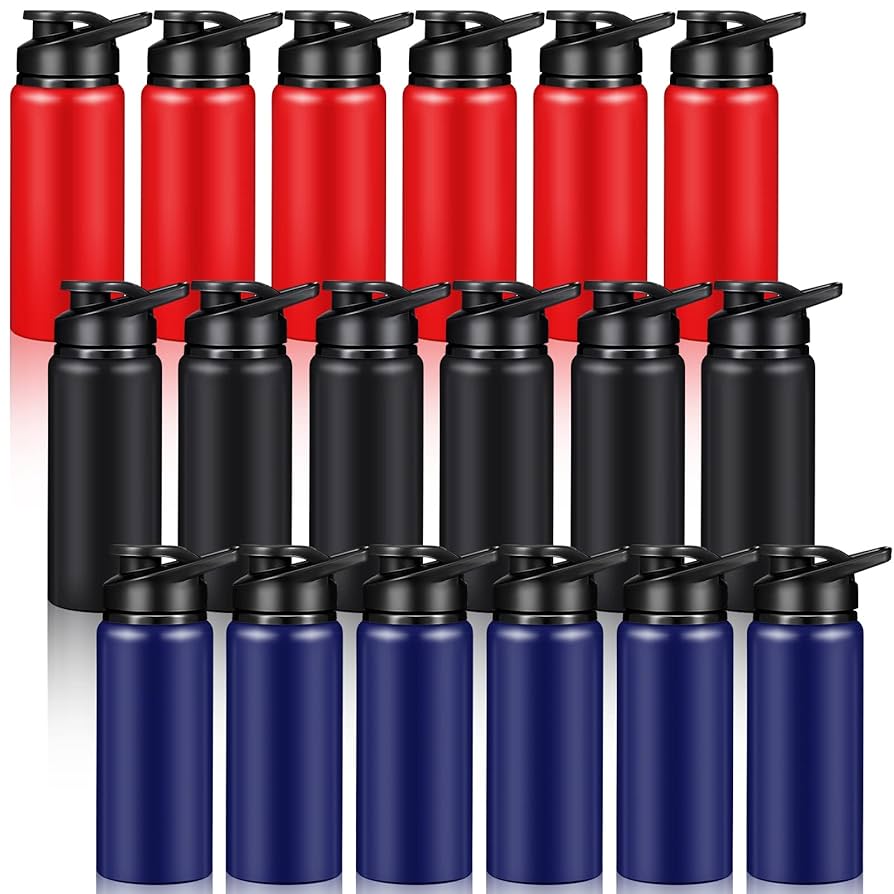 Eco-friendly aluminum water bottles collection