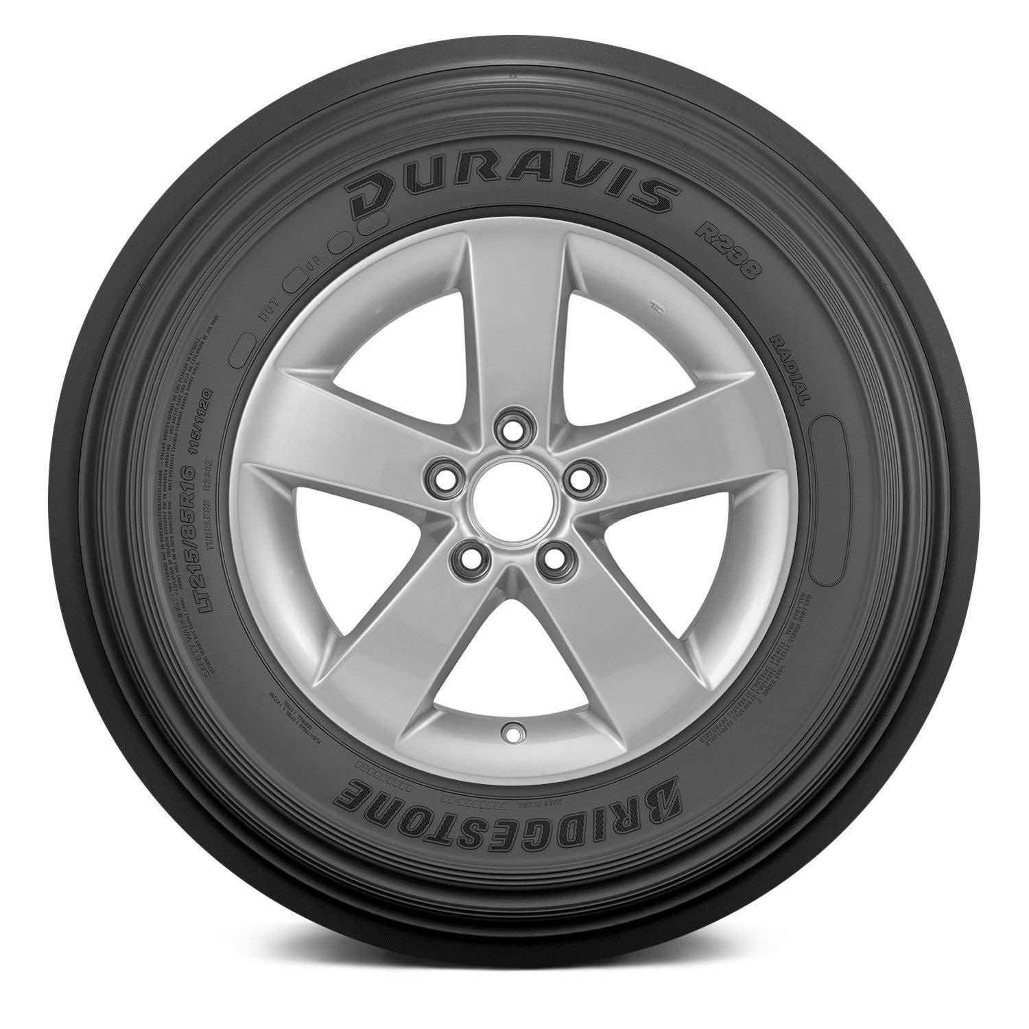 Amazon.com: Bridgestone Duravis R238 Highway Terrain Commercial 