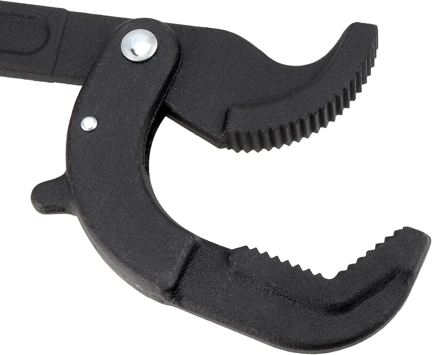4 PCS Multi-Function Adjustable Wrench, 0.6-1.2" & 1.2-2.4" Self Adjusting Spanner Wrench, Universal Power Grip Pipe Wrench, 10 Inch and 15 Inch
