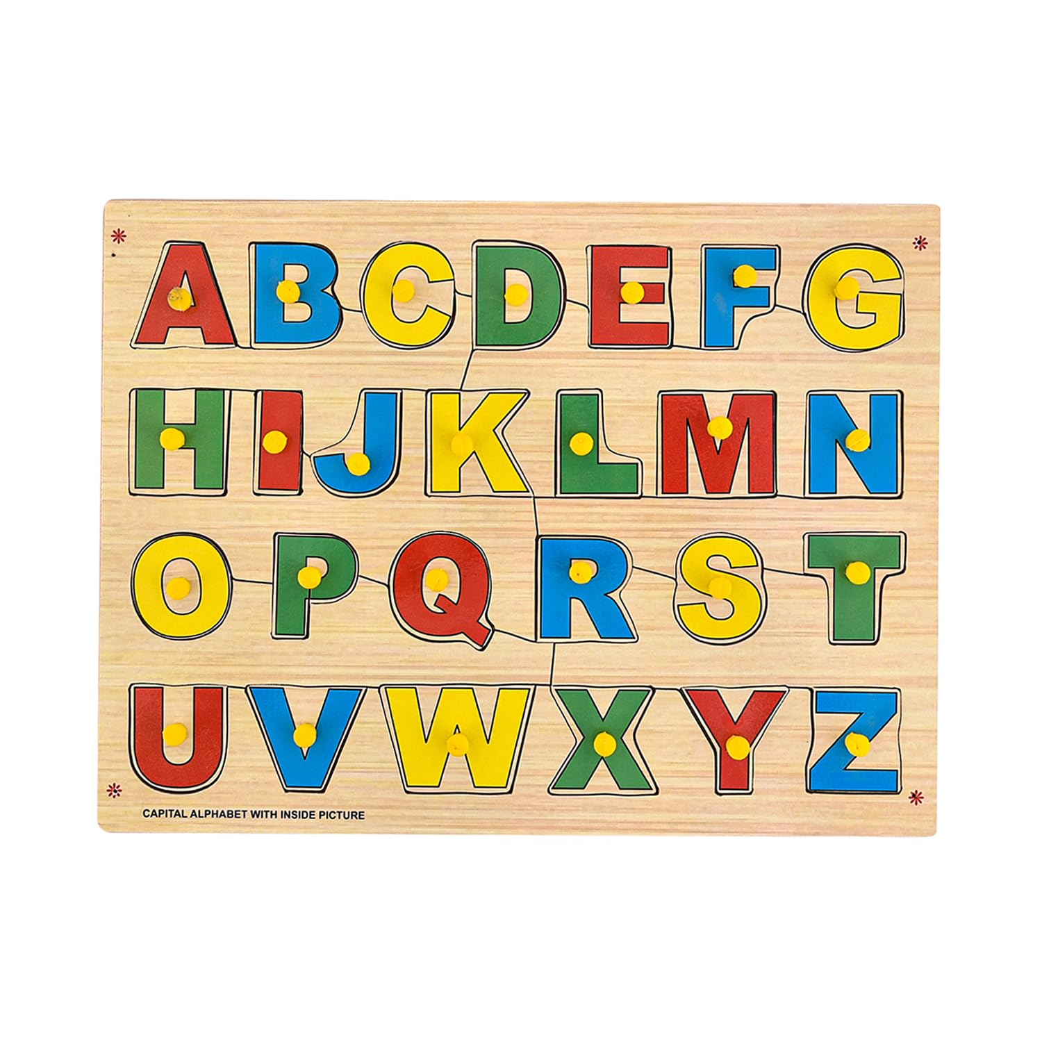 Little Roar wooden capital alphabet jigsaw puzzles with inside pictures for kids|Safe & Durable Pre-School Toys for Kids|educational learning letters Jigsaw puzzle for kids Age 2 and above| gifts (B0D4VT188W) Amazon Price History, Amazon Price Tracker