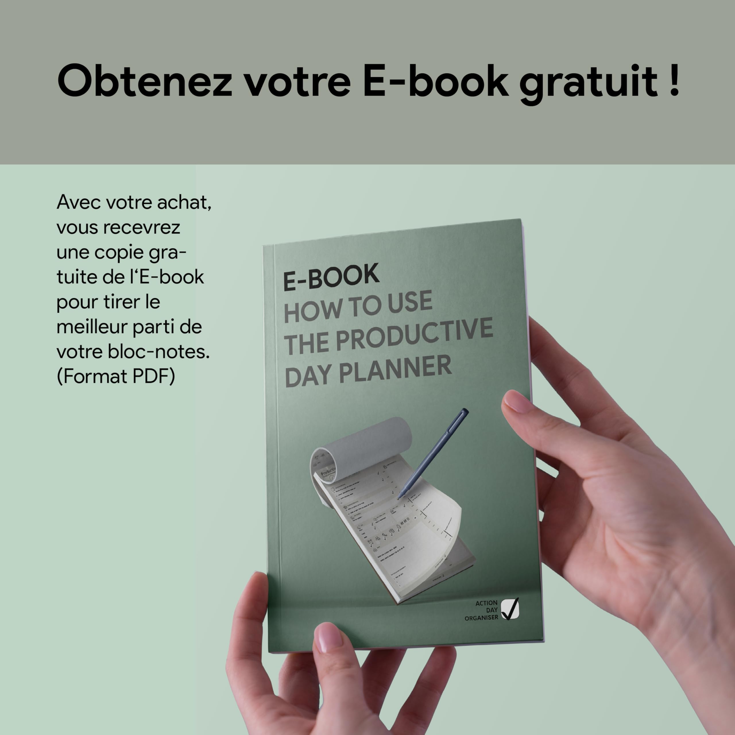 Planner Quotidien Productif Bloc Note To Do List A5 Agenda Professionnel Gestion des Objectifs Tâches Prioritaires