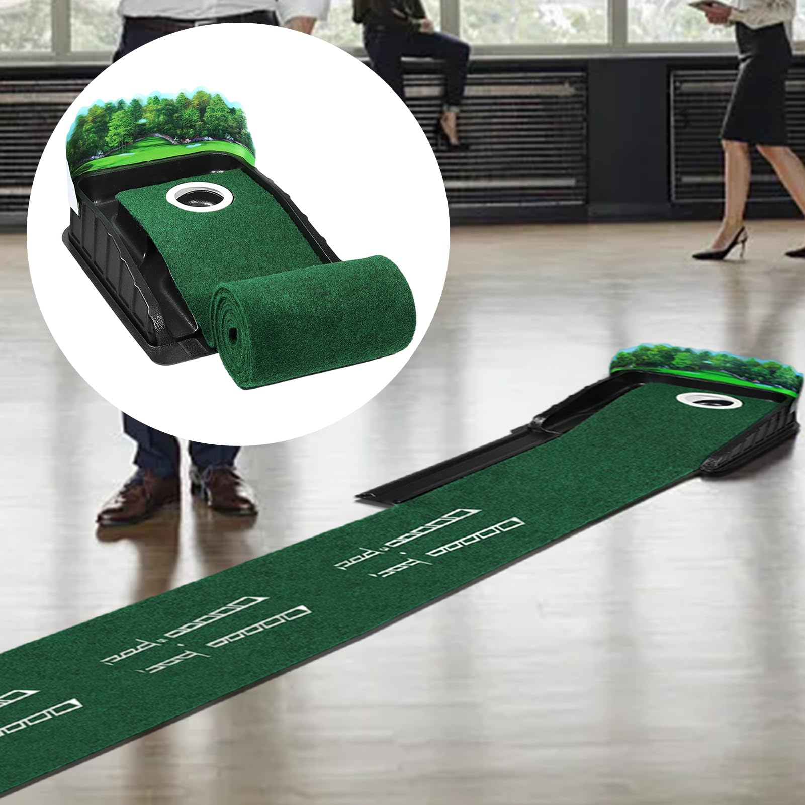 Alfombrilla de Golf para Putting Green Indoor – el Putt de la Estera –