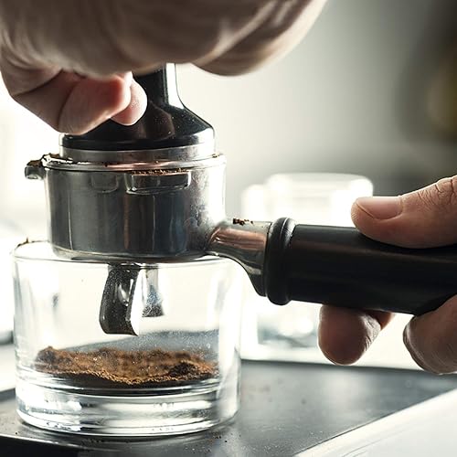 Miniatura 5 de BlueSnail Prensa de grano de café de acero inoxidable para barista de café de 2.008 in