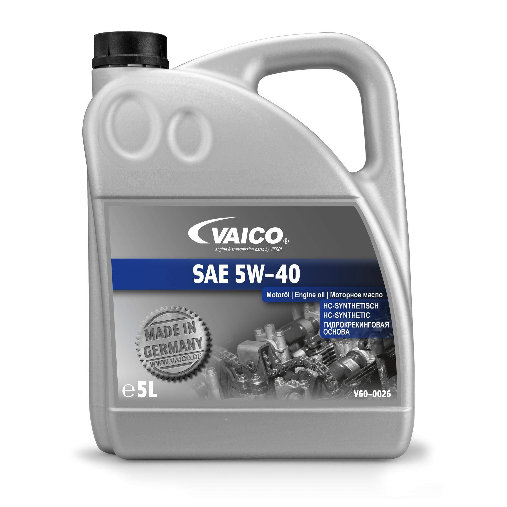 Motoröl SAE 5W-40 5l | V60-0026, Green Mobility Parts