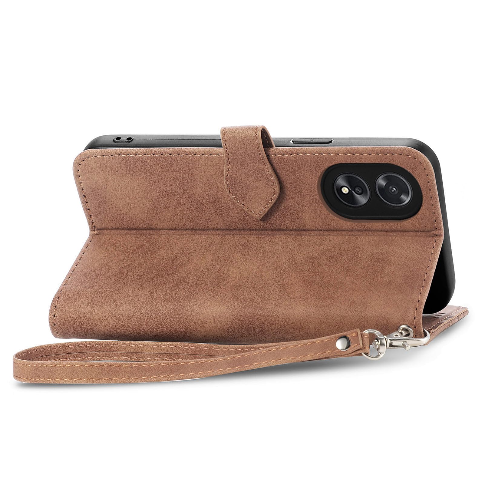 Per Oppo A18 4G / A38 4G Case Chiusura magnetica in pelle