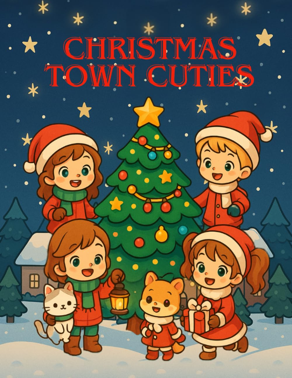 Christmas Town Cuties: Over 50 Adorable Scenes For Kids
