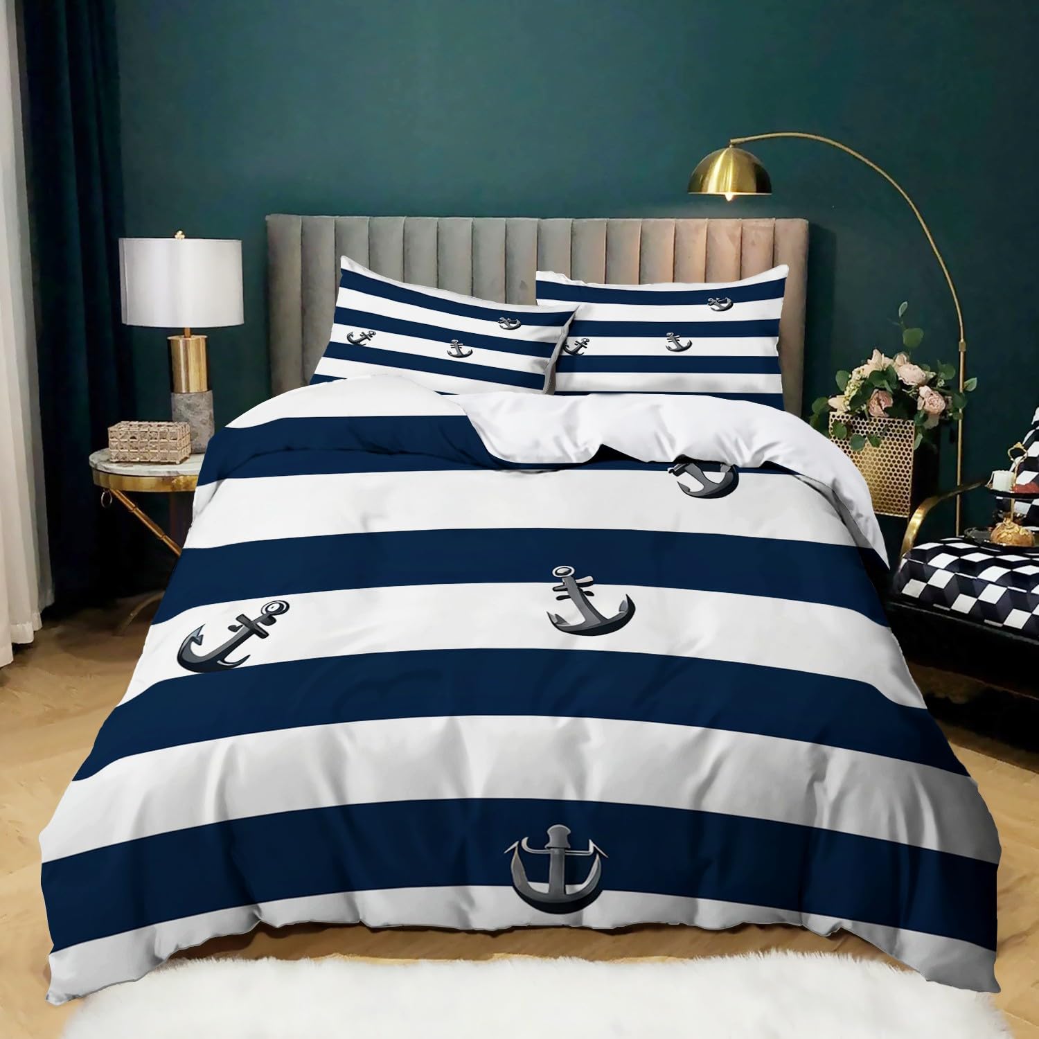 Parure de lit 3 pièces housse de couette 220x240 cm enfant et literie fille garçon fermeture éclair