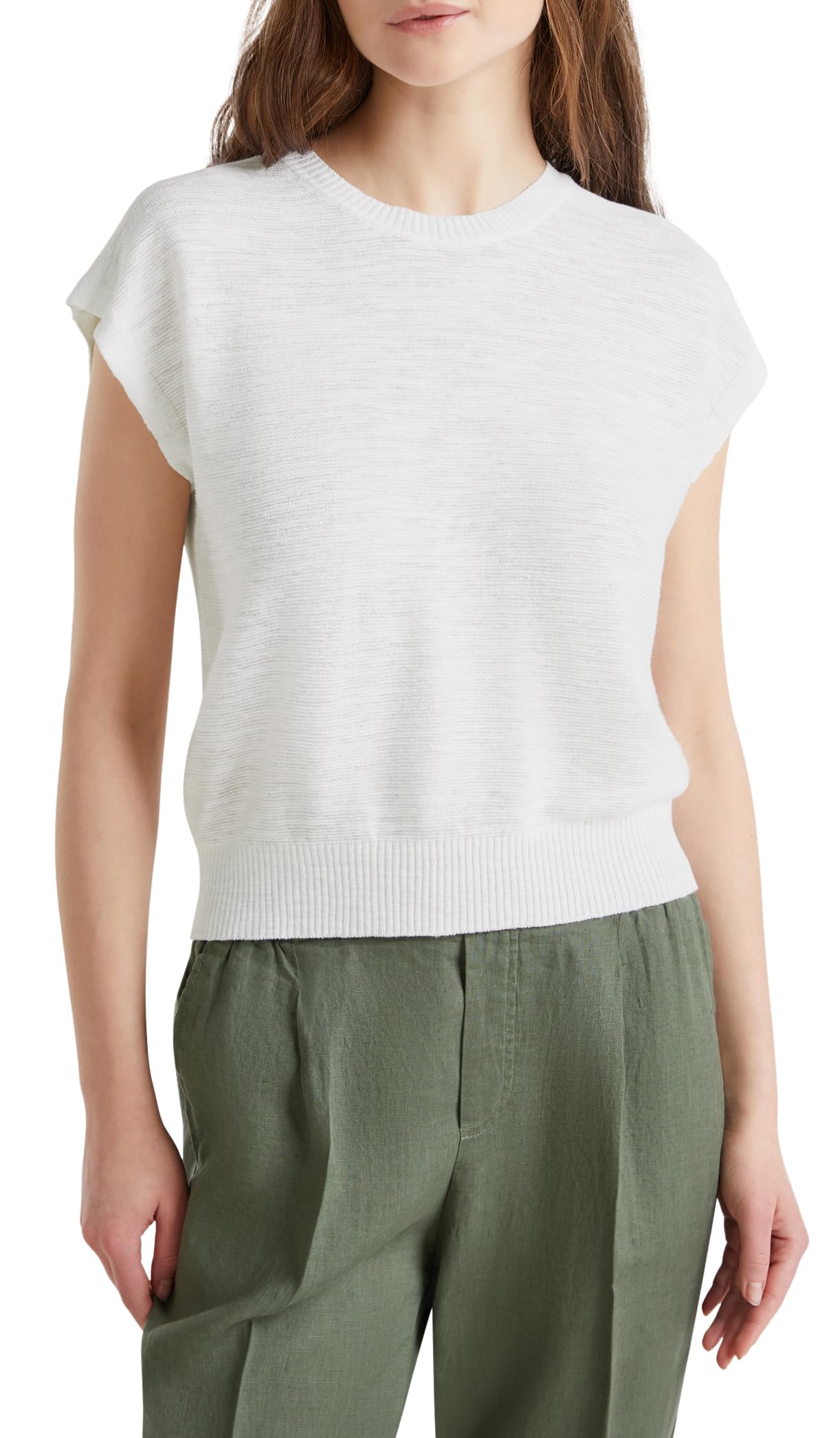 United Colors of Benetton Damen Maglia G/C S/M 105gd109z Pullunder
