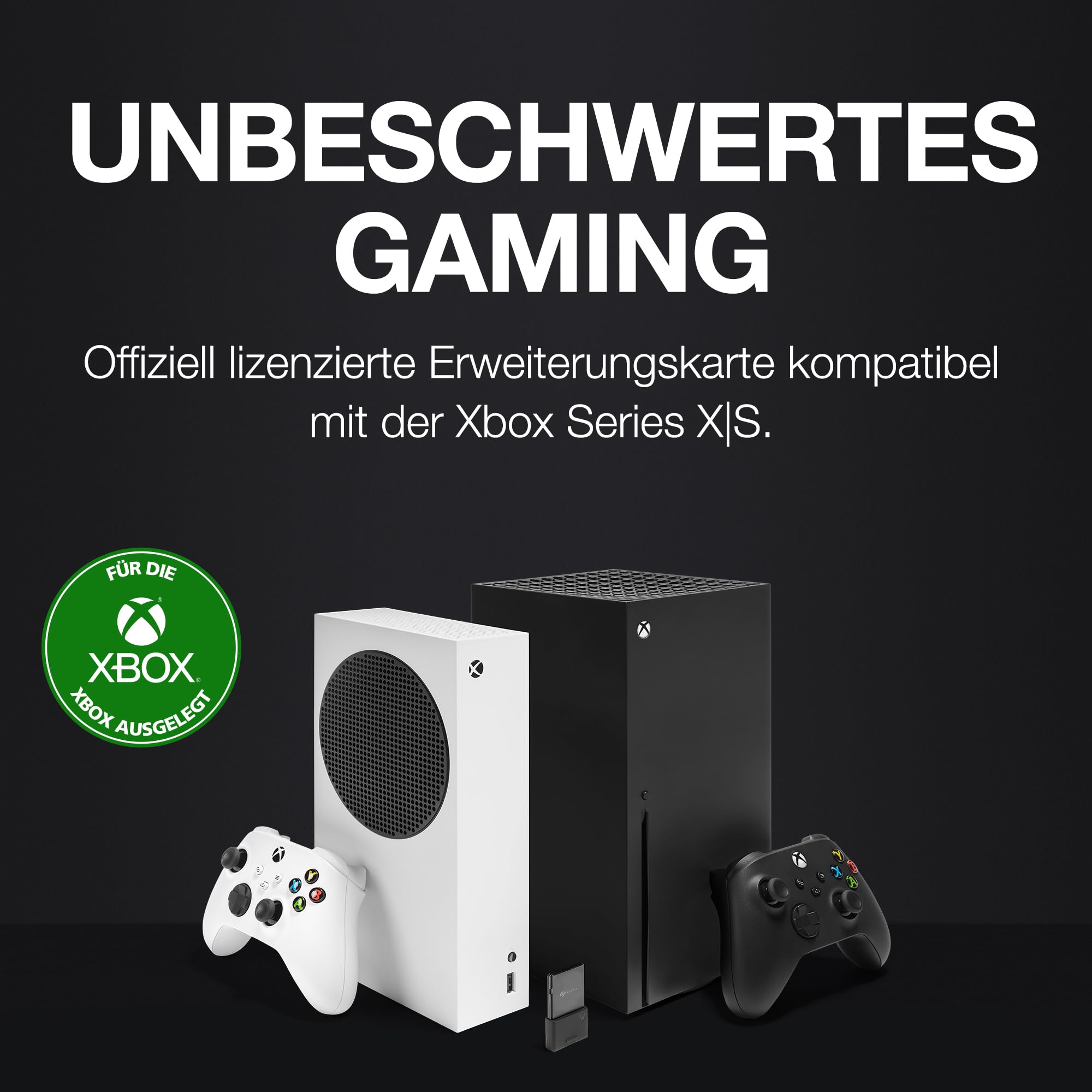 Seagate Storage Expansion Card for Xbox Series X|S 1 TB Solid State Drive - NVMe Expansion SSD for Xbox Series X|S (STJR1000400)