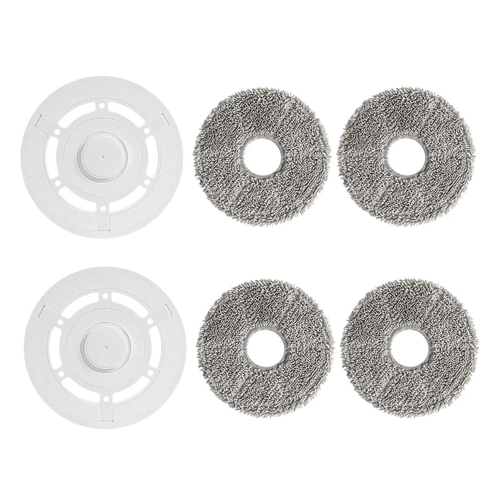 HIZON Rag Holder Accessories ，Compatible For Ecovacs， T10 /X1/TURBO/X1S PRO Spare Parts Mop Cloth Robot Vacuum Cleaner(2pcs)