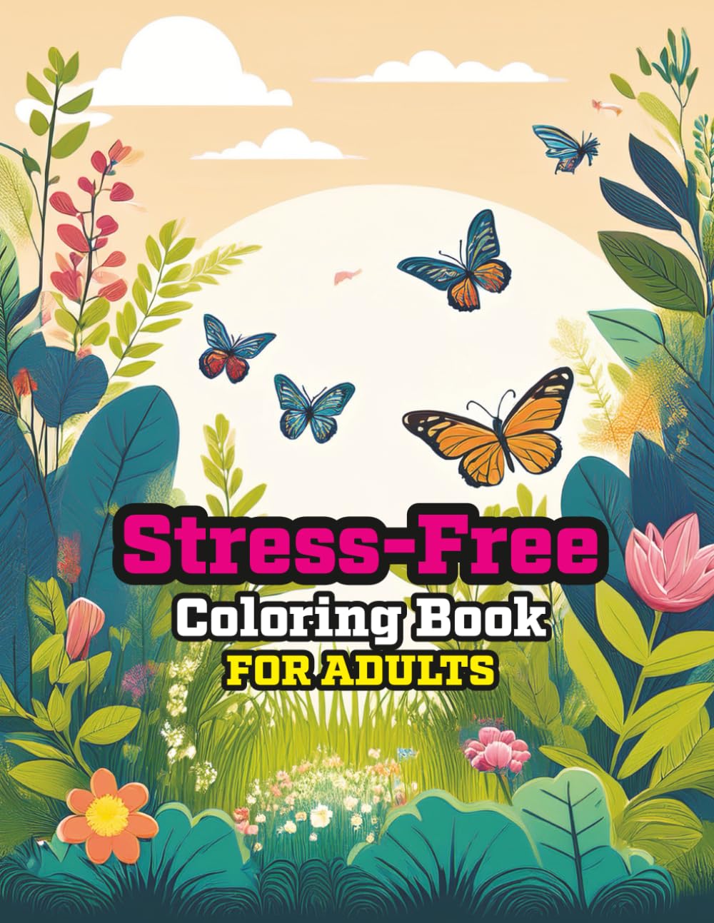 Adult Stress-Free Coloring Book