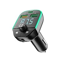 Cellularline - Car FM Transmitter - Trasmettitore FM Bluetooth® per autoradio