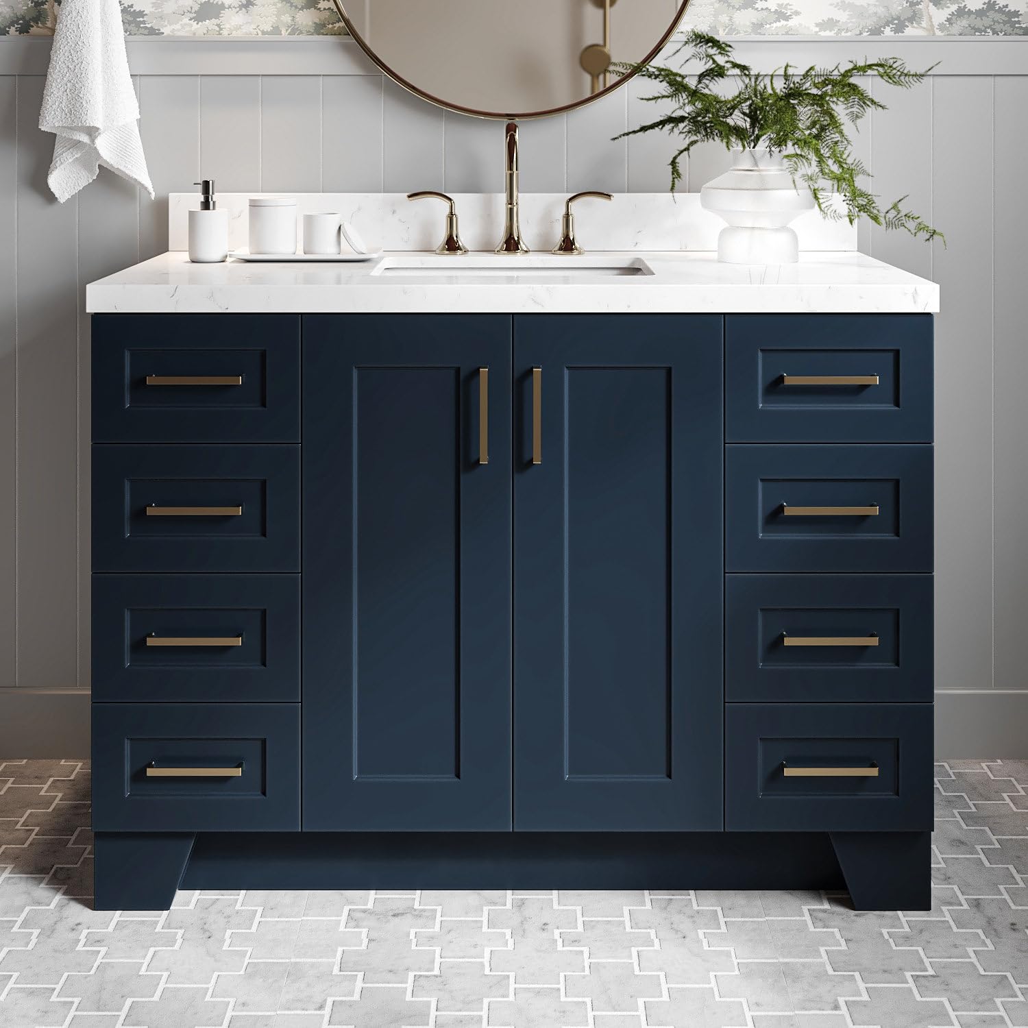 DKB Emilia 48-inch Bathroom Vanity with Sink