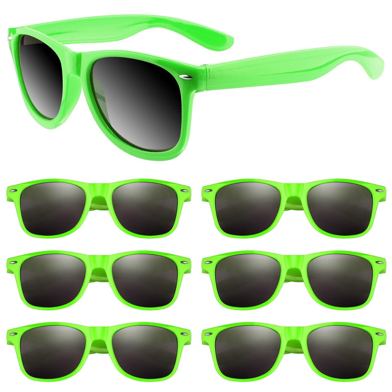 ASTARON Black Sunglasses Bulk, 6/12/24/48 Pack Sunglasses Party Favors for Summer Beach Pool Birthday Wedding Party Supplies