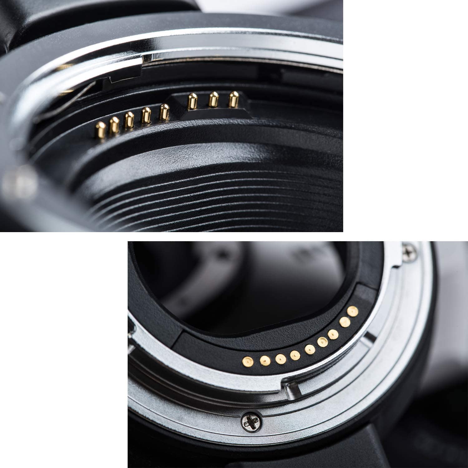 Adattatore EF-EOS M In Metallo Per Obiettivi Canon EF Su Fotocamere EOS M – Autofocus E IS