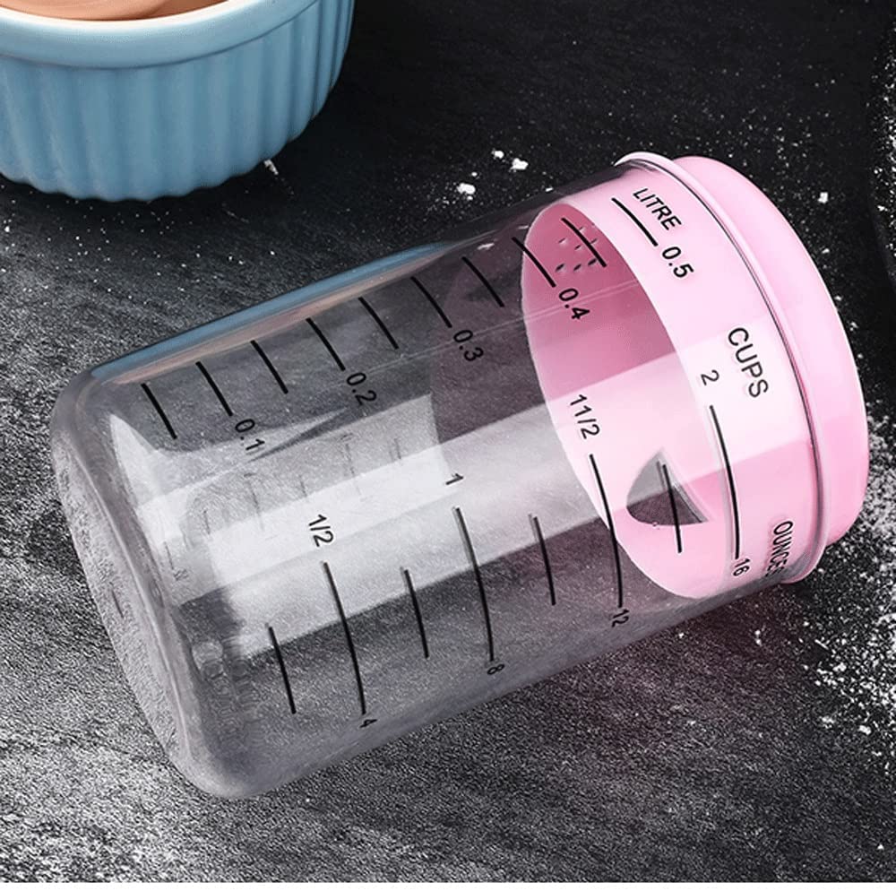 7 sztuk/zestaw plastikowe miarki łyżka połączenie miarka herbata kawa naczynia kuchenne narzędzia do pieczenia narzędzia kuchenne
