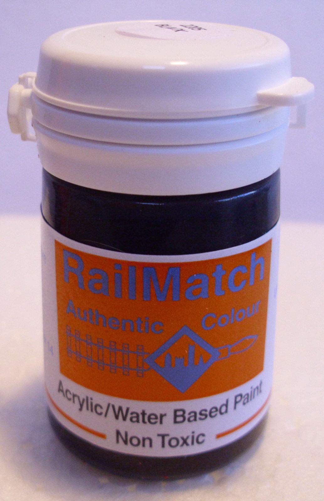 Railmatch 2205 Black (Underframes & Waterman/Fragonset Locos) Acrylic 15ml Pot