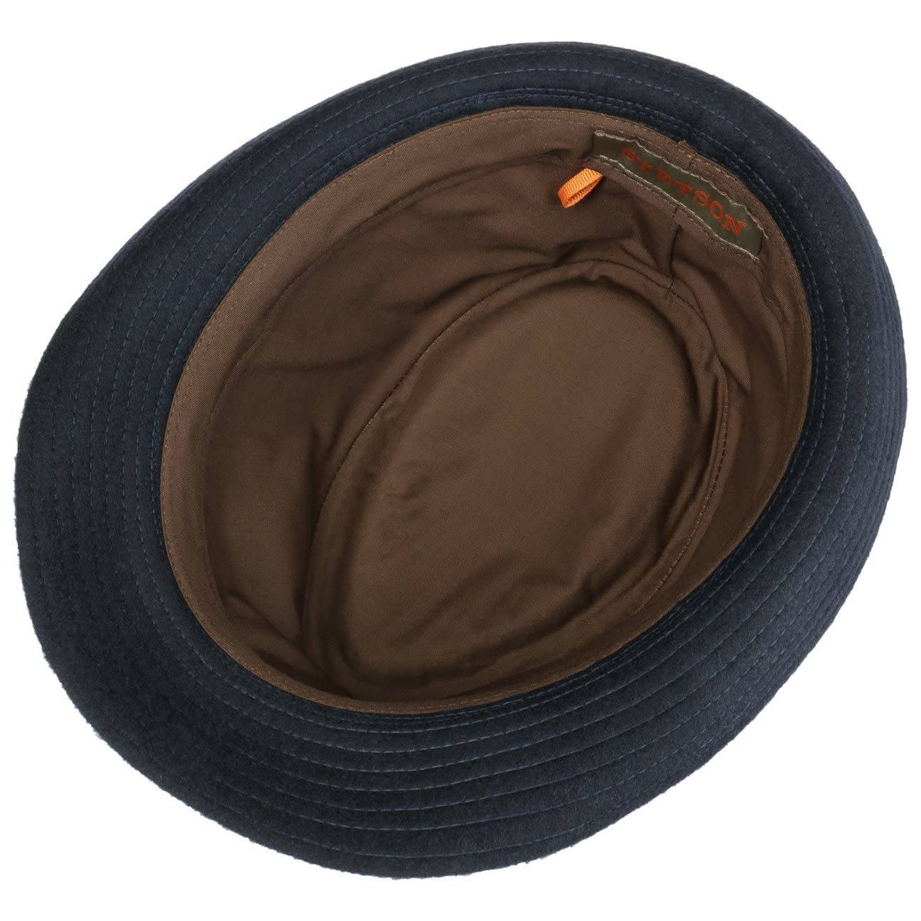 Stetson Chapeau Benavides Trilby Femme/Homme - Made in Italy Tendance pour Homme avec Doublure, Doublure Hiver Automne-Hiver