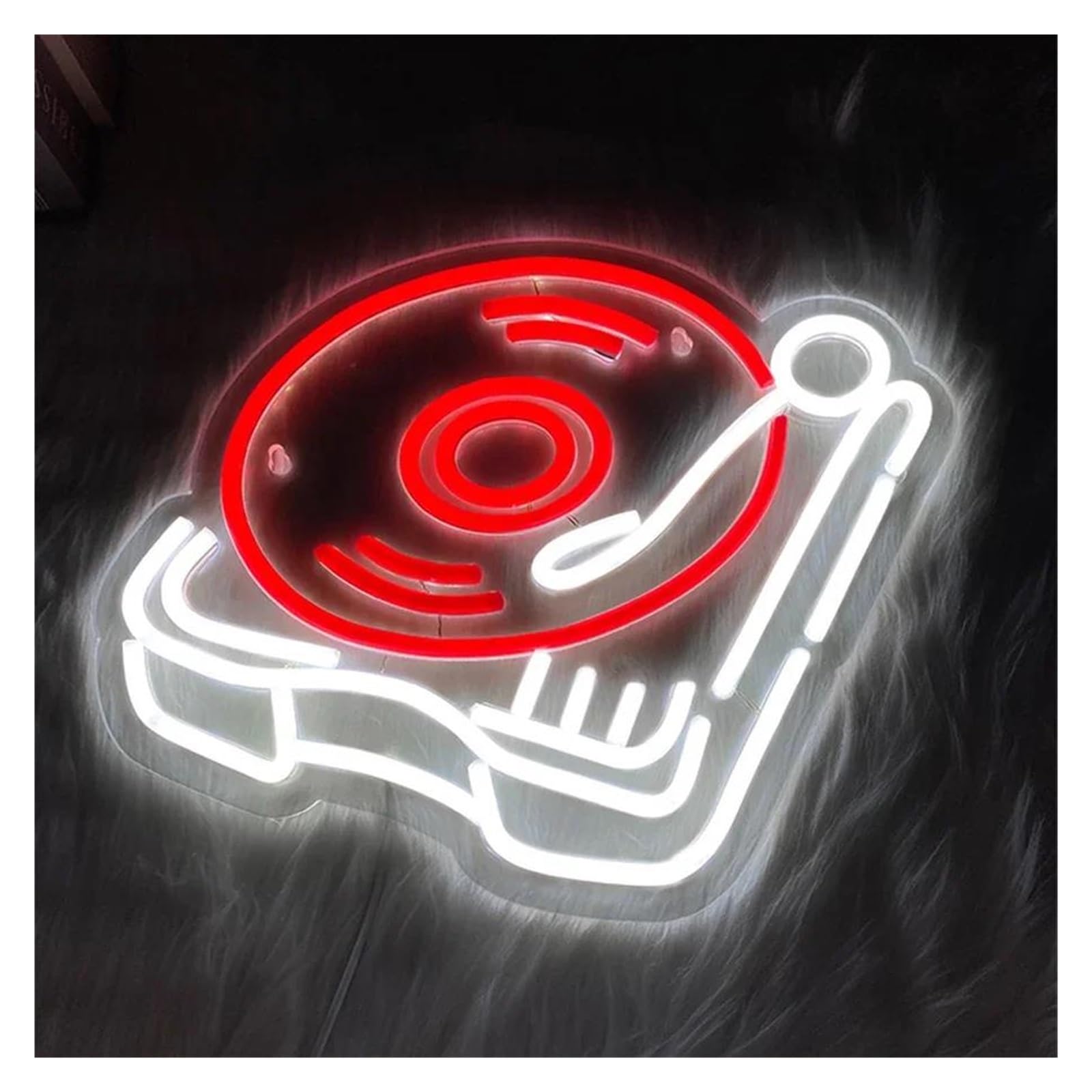 Scritta luminosa Insegna Al Neon Con Luci Dimmerabili USB Per Musica Funky, Decorazioni Da Parete A Per Feste In Sala Musica, Energizza Il Tuo Spazio 35cmх27.8cm