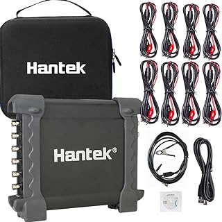 Hantek 1008C+ 8CH Diagnostic PC Oscilloscope 2.4MSa/s USB 2.0 Bandwidth 100K Program Generator