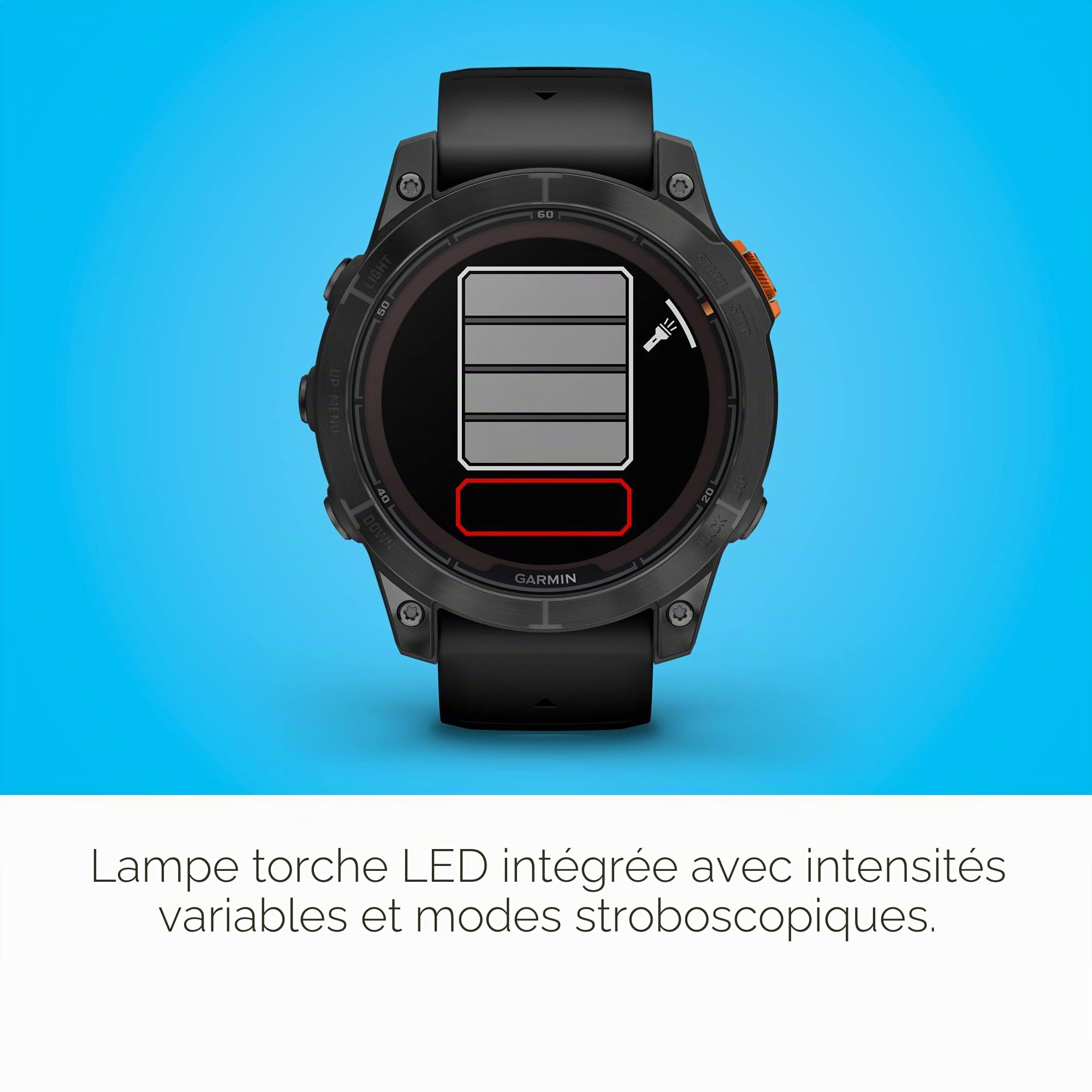 Garmin fēnix 7 Pro, Solar - Montre GPS Multisports connectée – Gray avec Bracelet Noir – Boîtier 47 mm (Reconditionné)