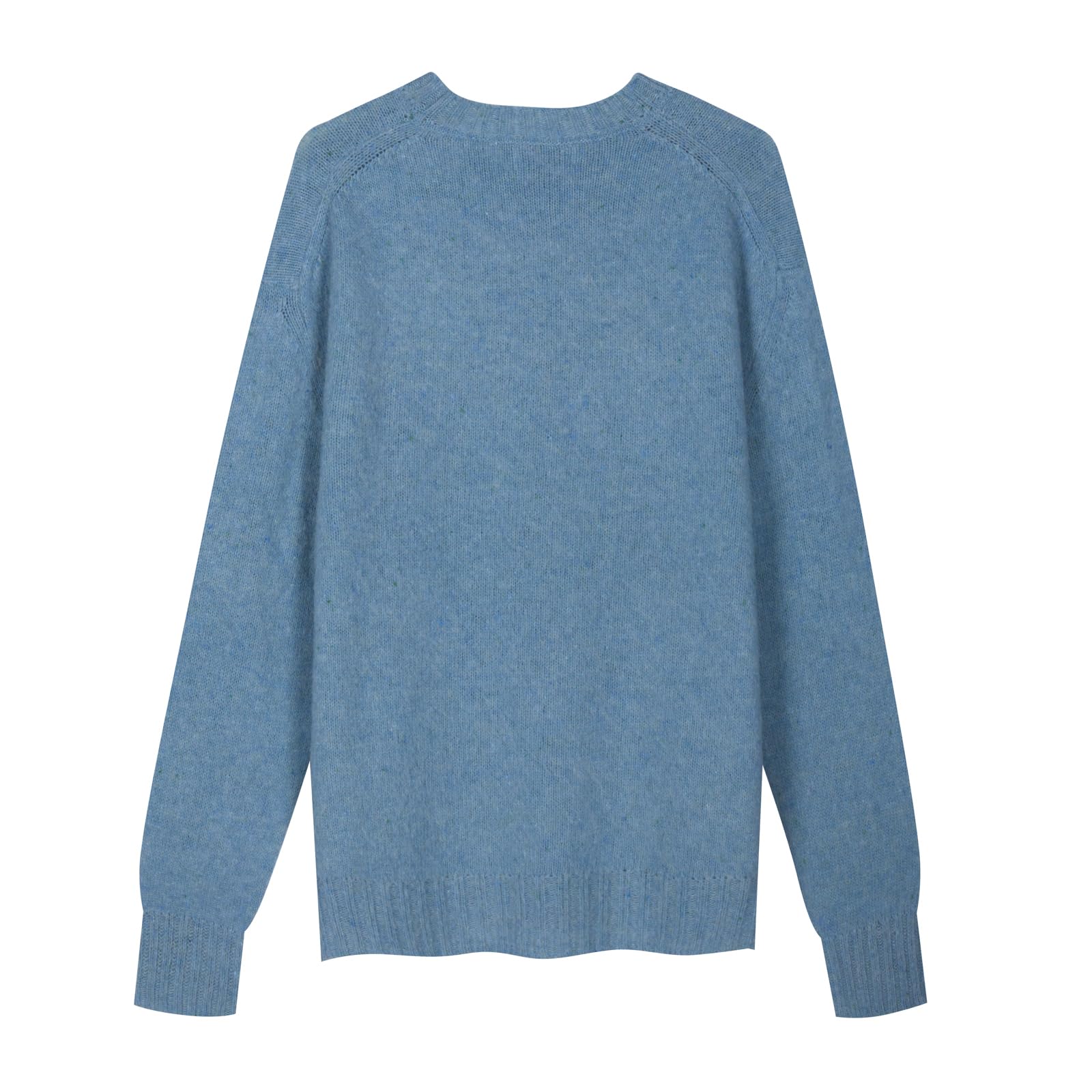 Diana Studio - Gerauter Rundhals aus 100% Merinowolle, Herren, Casual Fit