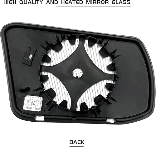 Miniatura 2 de Reemplazo de cristal de espejo calefactable del lado derecho del pasajero para espejos Nissan Altima Sedan 2013-2018  Espejo convexo calefactable