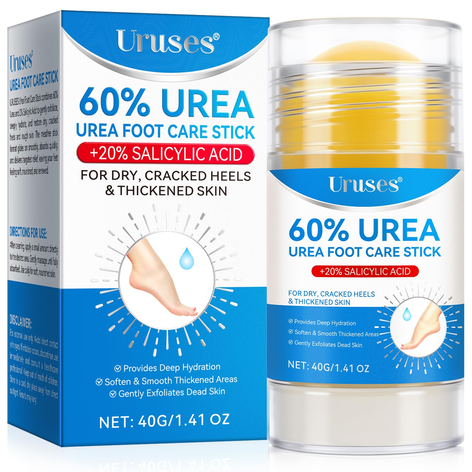 Uruses Urea Cream - Foot Callus Remover -2