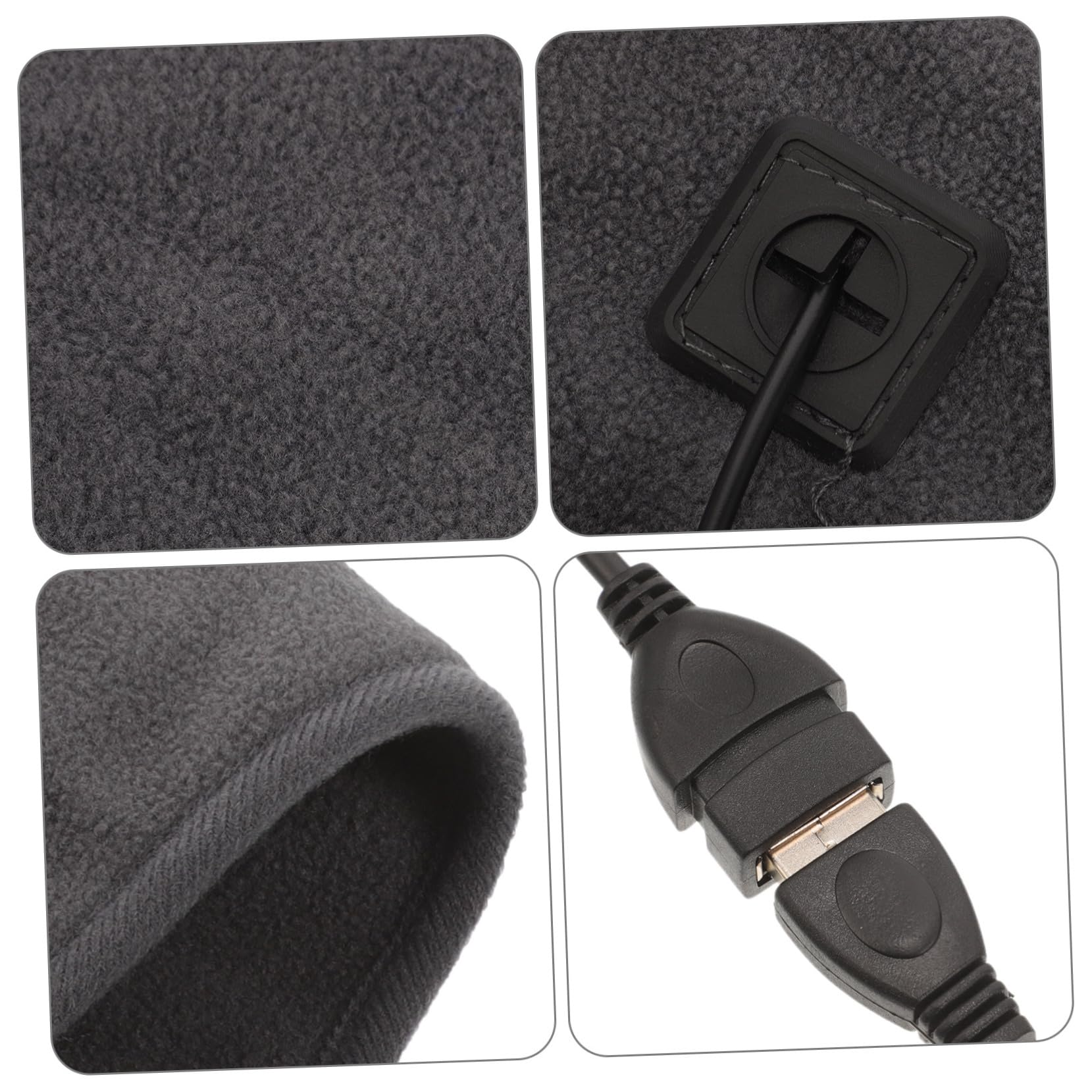 Coussin Chauffant USB pour Animaux, Polyester, pour Chat et Chien