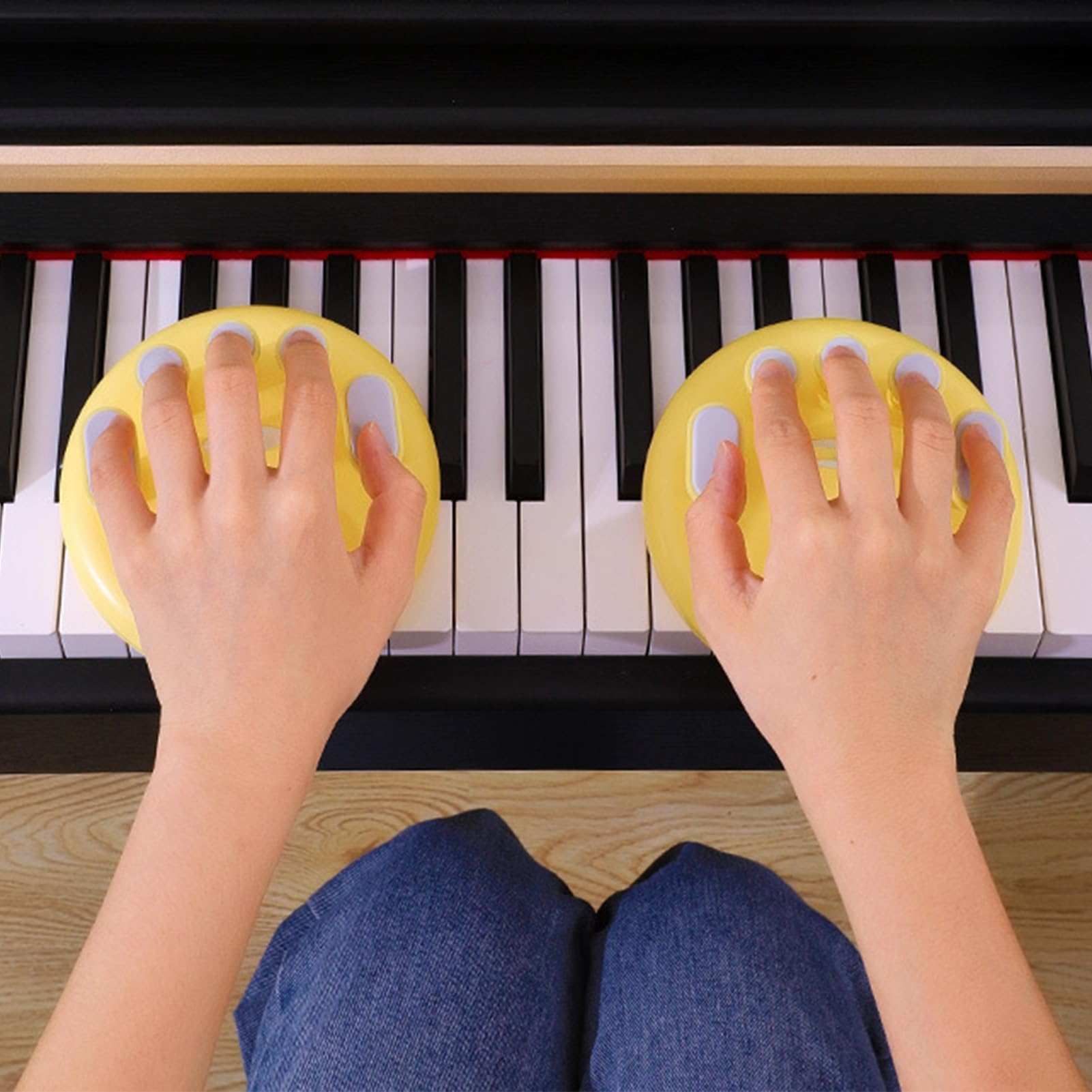 Gitarren-Fingerverstärker – Handtrainer & Fingerkorrekturwerkzeug für Musikunterricht, Übungssitzungen, Klavier und Keyboard – ideal für Zuhause und Klassenzimmer